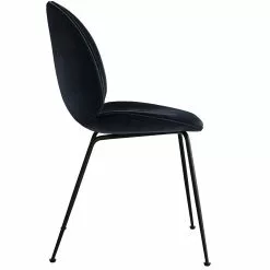 Gubi Beetle Stuhl Black / Velvet, Sapphire Blue -Cozy Living gubi beetle stuhl black 29