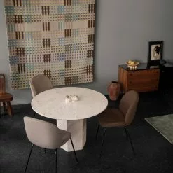 Gubi Beetle Stuhl Gepolstert / Kegelförmige Basis, Around Bouclé 032 -Cozy Living gubi beetle stuhl gepolstert kegelformige basis 2 scaled