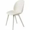 Gubi Beetle Stuhl Nicht Gepolstert Plastik White Base, Alabaster White