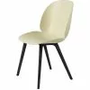 Gubi Beetle Stuhl Nicht Gepolstert Plastik Black Base, Pastel Green