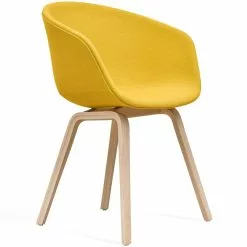 Hay AAC 23 Stuhl, Mit Wasserlack Behandelte Eiche / Steelcut Trio 446