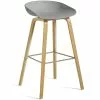Hay AAS 32 Barhocker Hoch, Mit Wasserlack Behandelte Eiche / Concrete
