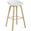 Hay AAS 32 Barhocker Hoch, Mit Wasserlack Behandelte Eiche / Weiß