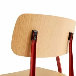 Hay Result Lehnstuhl, Eiche / Tomato Red -Cozy Living hay result armchair bg base smoked wb laq oak seat bck 7