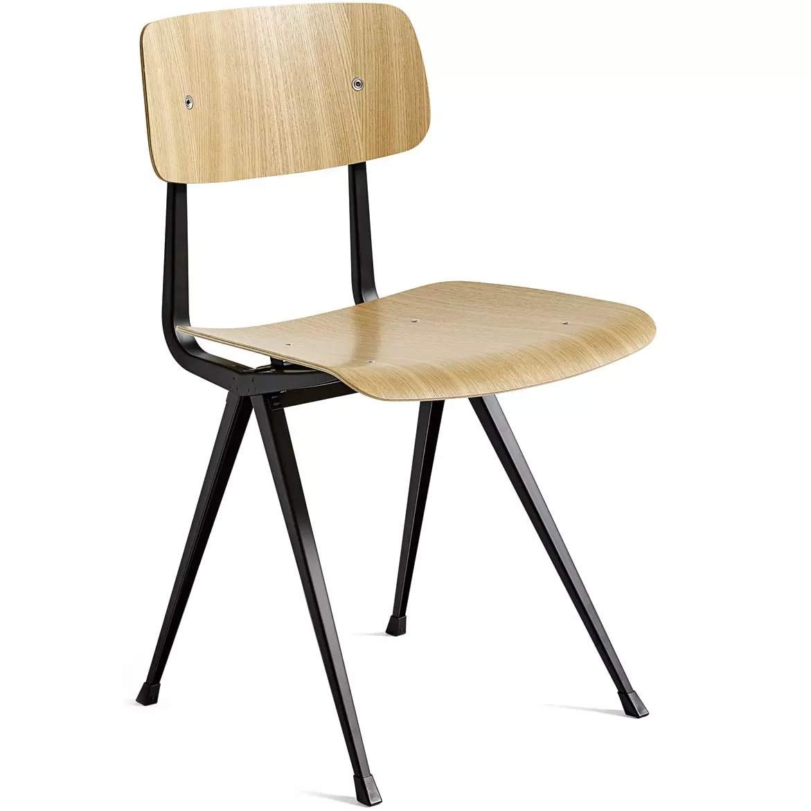 Hay Result Stuhl, Schwarz / Eiche, Wasserbasierter Lack 1 Hay Result Stuhl, Schwarz / Eiche, Wasserbasierter Lack