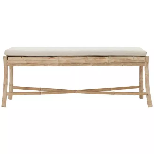 House Doctor Sedeo Bank Mit Kissen 130x38 Cm, Natur 1 House Doctor Sedeo Bank Mit Kissen 130x38 Cm, Natur