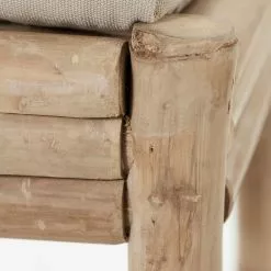 House Doctor Sedeo Bank Mit Kissen 130x38 Cm, Natur 6 House Doctor Sedeo Bank Mit Kissen 130x38 Cm, Natur -Cozy Living house doctor bench with pillows sedeo nature 2