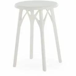 Kartell A.I. Light Hocker 45 Cm, Weiß