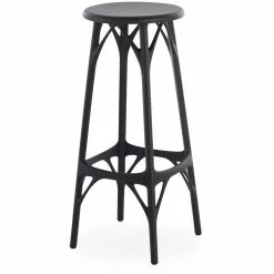 Kartell A.I. Light Barhocker 75 Cm, Schwarz