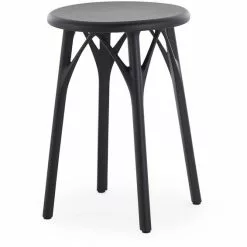 Kartell A.I. Light Hocker 45 Cm, Schwarz