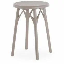 Kartell A.I. Light Hocker 45 Cm, Grau