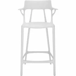 Kartell A.I. Barhocker Recycelt 65 Cm, Weiß
