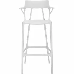 Kartell A.I. Barhocker Recycelt 75 Cm, Weiß