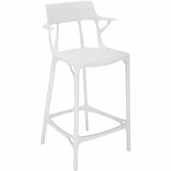 Kartell A.I. Barhocker Recycelt 65 Cm, Weiß -Cozy Living kartell ai bar stool recycled 12