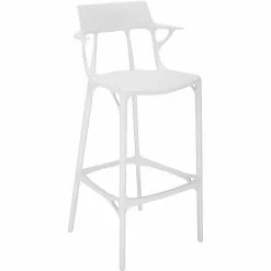 Kartell A.I. Barhocker Recycelt 75 Cm, Weiß -Cozy Living kartell ai bar stool recycled 16