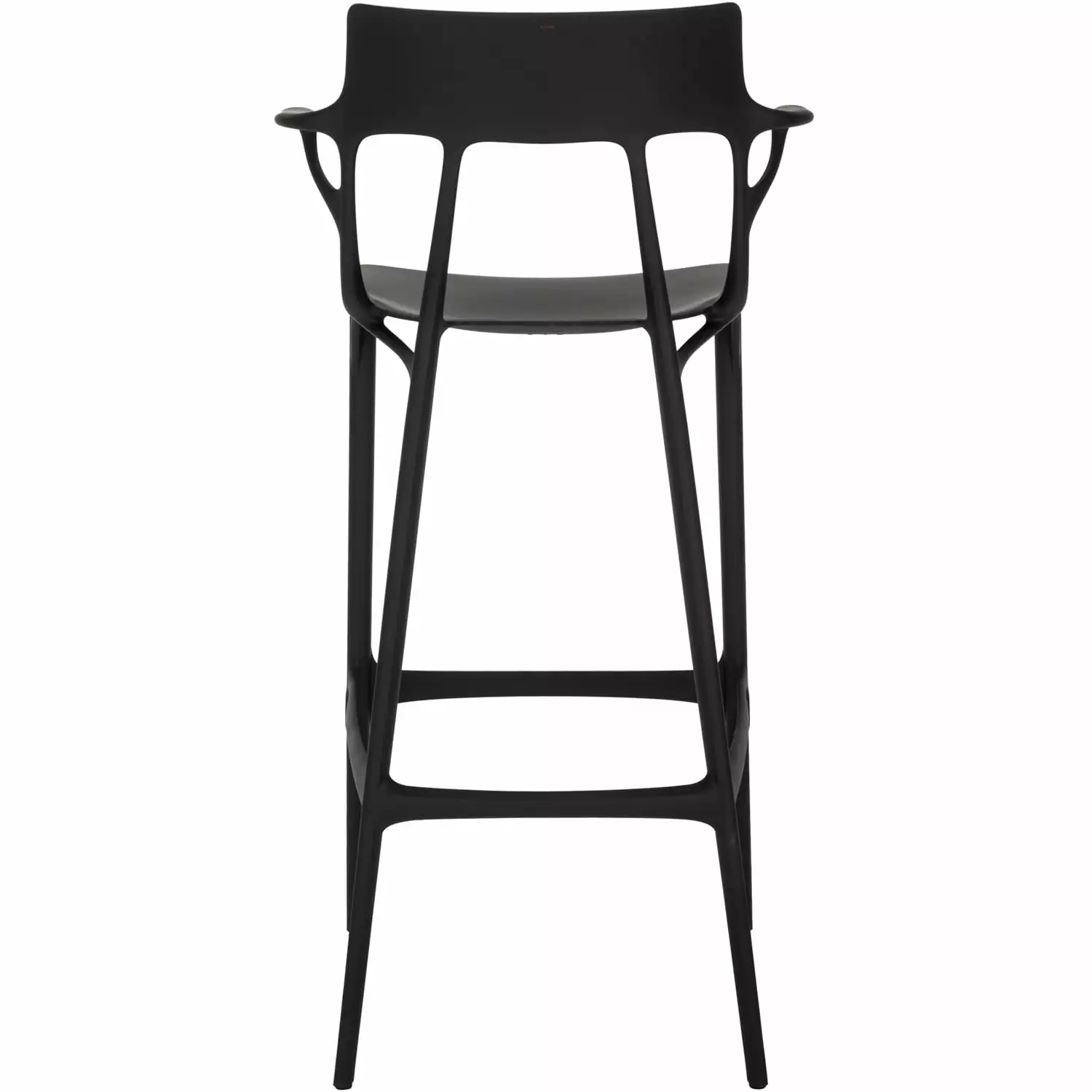 Kartell A.I. Barhocker Recycelt 75 Cm, Schwarz 3 Kartell A.I. Barhocker Recycelt 75 Cm, Schwarz – Bild 3