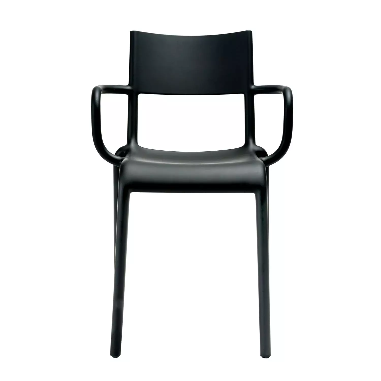 Kartell Generic A Stuhl, Schwarz 1 Kartell Generic A Stuhl, Schwarz