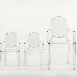 Kartell Lou Lou Ghost Stuhl Baby, Kristall -Cozy Living kartell lou lou ghost stuhl baby kristall 1