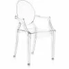Kartell Louis Ghost-Stuhl, Kristall