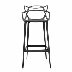Kartell Masters Hocker 75cm, Schwarz