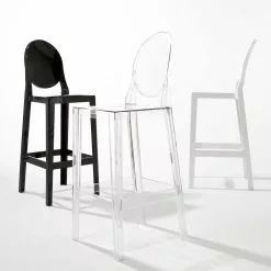 Kartell One More Please Hocker, Weiss -Cozy Living kartell one more please hocker kristall 4