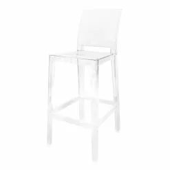 Kartell One More Please Hocker, Kristall