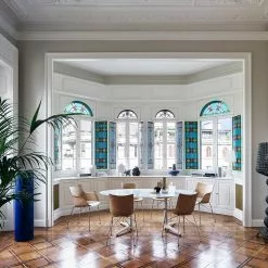 Kartell Q/Wood Stuhl, Dunkles Holz / Schwarz / Chrom -Cozy Living kartell q wood stuhl 1 1