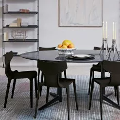 Kartell Re-Chair Stuhl By Illy, Matt Black -Cozy Living kartell re chair stuhl 41