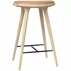 Mater High Stool Hocker 69 Cm, Geseift Eiche