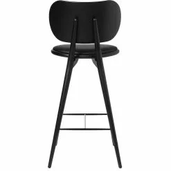 Mater The High Stool Backrest Barstuhl, Schwarz Lackiert Buche -Cozy Living mater the high stool backrest barstuhl 9