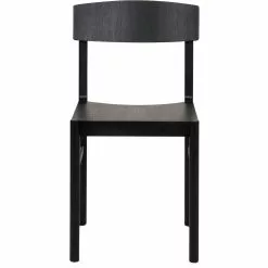 Mavis Rod Stuhl, Schwarzgebeizt Eschefarben