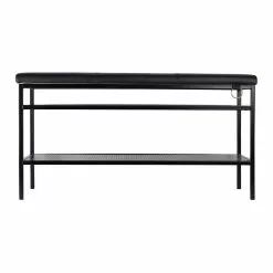 Maze Nancy Bank, Schwarz/Schwarz