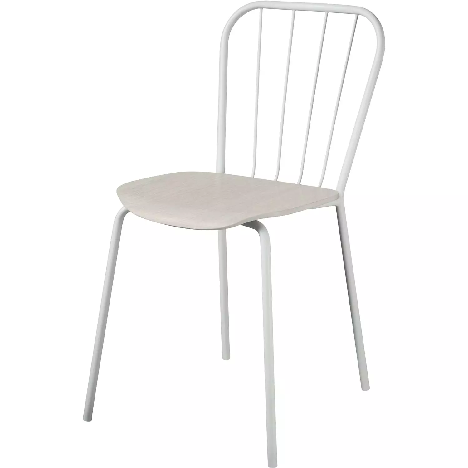Maze Same Esszimmerstuhl, Weiß/Weiß-Eiche 2 Maze Same Esszimmerstuhl, Weiß/Weiß-Eiche – Bild 2