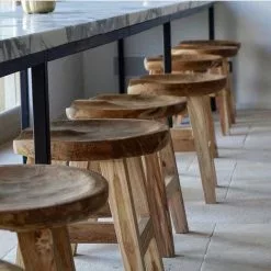 Muubs Oval Barhocker H79 Cm, Teakholz -Cozy Living muubs oval bar chair 79 cm teak 3