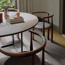 New Works Bukowski Stuhl, Walnussfarben / Carnarvon F7090-22 -Cozy Living new works bukowski 38