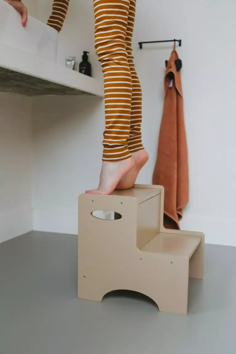 Nofred Step Up Kinderstuhl 34x33 Cm, Beige 3 Nofred Step Up Kinderstuhl 34x33 Cm, Beige – Bild 3