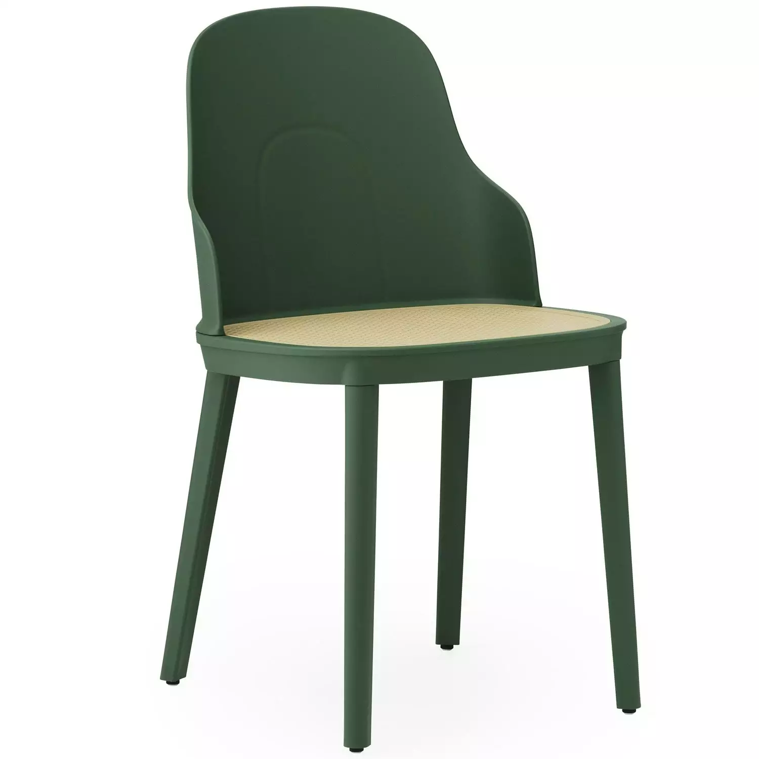 Normann Copenhagen Allez Stuhl Mit Geformtem Gewebe, Park Green 1 Normann Copenhagen Allez Stuhl Mit Geformtem Gewebe, Park Green