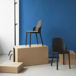 Normann Copenhagen Allez Stuhl Mit Geformtem Gewebe, Schwarz -Cozy Living normann copenhagen allez stuhl mit geformtem gewebe 2 1