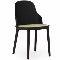 Normann Copenhagen Allez Stuhl Mit Geformtem Gewebe, Schwarz