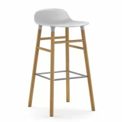 Normann Copenhagen Form Barhocker 65cm, Weiß/Eiche 10 Normann Copenhagen Form Barhocker 65cm, Weiß/Eiche -Cozy Living normann copenhagen form barhocker 65cm wei eiche 10 2