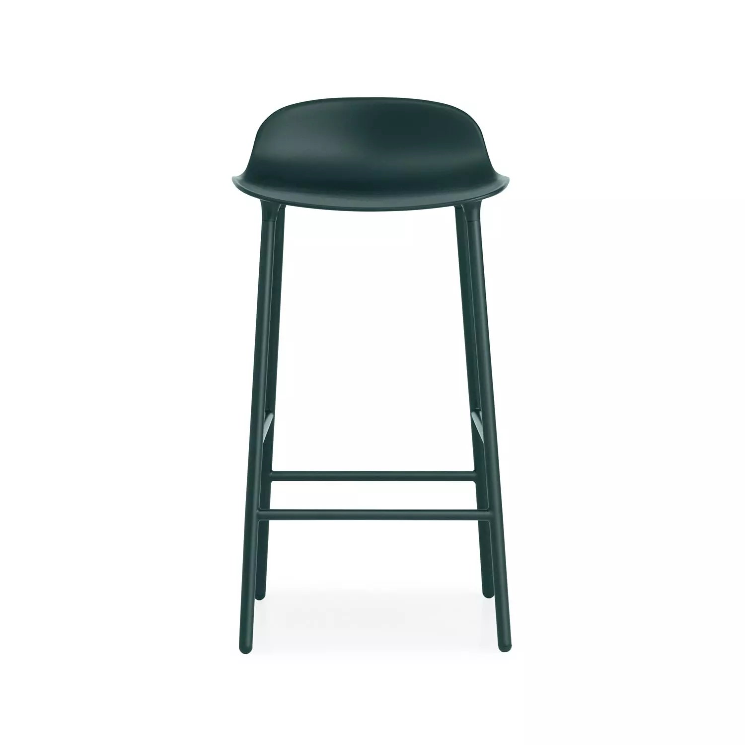 Normann Copenhagen Form Barhocker 65cm, Grün/Stahl 1 Normann Copenhagen Form Barhocker 65cm, Grün/Stahl