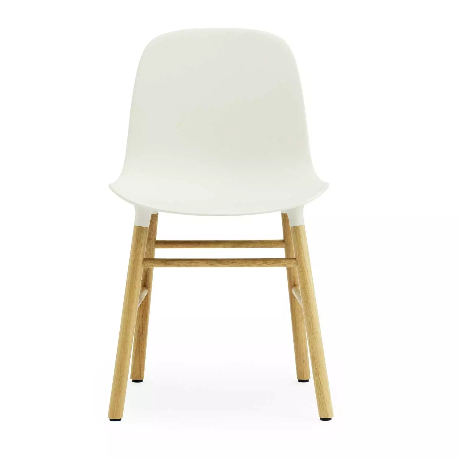 Normann Copenhagen Form Stuhl, Weiss/Eiche 1 Normann Copenhagen Form Stuhl, Weiss/Eiche