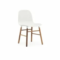 Normann Copenhagen Form Stuhl, Grau/Walnuss -Cozy Living normann copenhagen form stuhl weiss walnuss 1