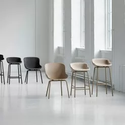 Normann Copenhagen Hyg Barhocker Stahl, Olive -Cozy Living normann copenhagen hyg barhocker stahl 1 3