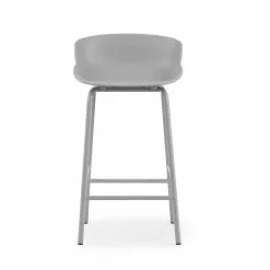 Normann Copenhagen Hyg Barhocker Stahl, Grau