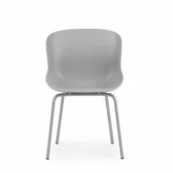Normann Copenhagen Hyg Stuhl Stahl, Grau