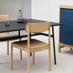 Normann Copenhagen Timb Stuhl, Ultra Leather, Tan / Kamelhaarfarben -Cozy Living normann copenhagen timb stuhl ultra leather 2