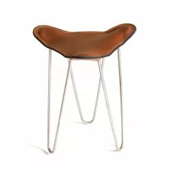 OX Denmarq Trifolium Hocker, Cognac