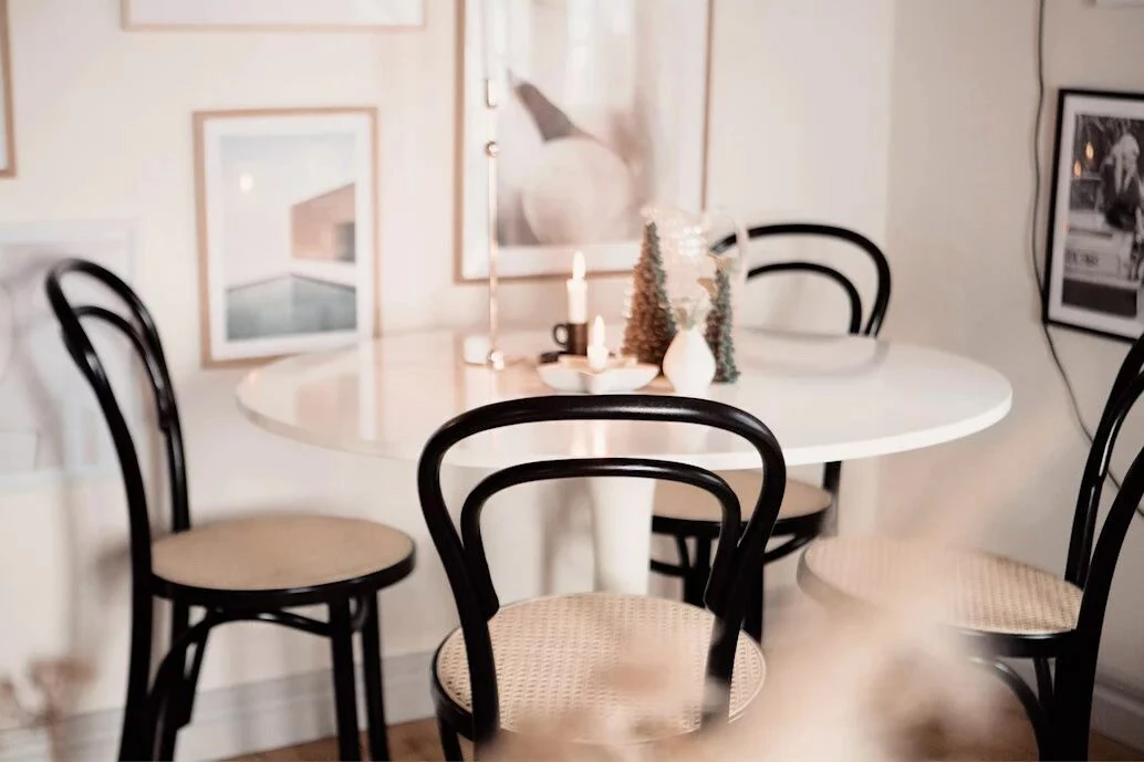 Paged No 14 Café Stuhl, Schwarz/ Rattan-Sitz 6 Paged No 14 Café Stuhl, Schwarz/ Rattan-Sitz – Bild 6