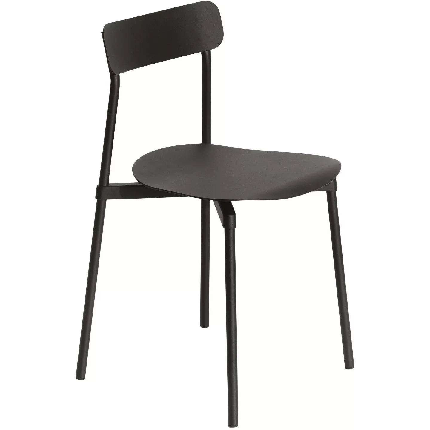 Petite Friture Fromme Stuhl, Schwarz 2 Petite Friture Fromme Stuhl, Schwarz – Bild 2